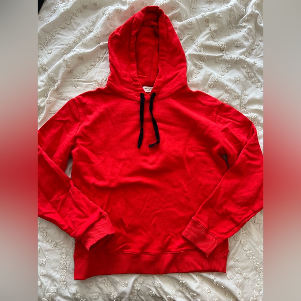 Men’s Red/Orange Saint Laurent Hoodie